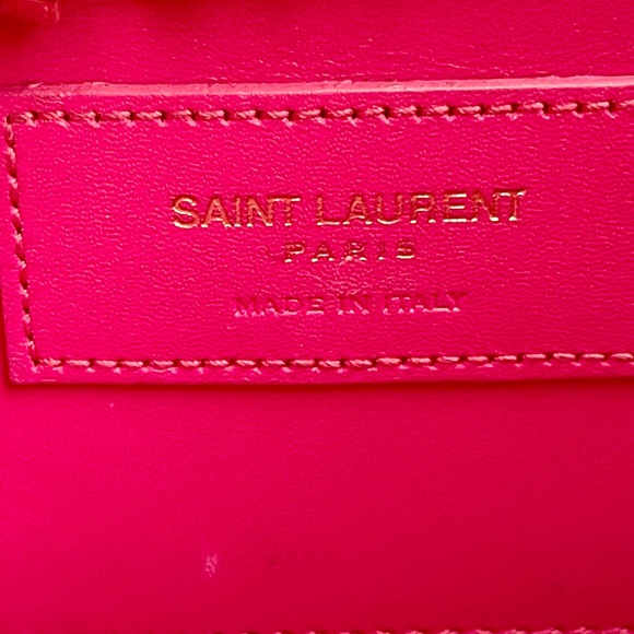 YSL Pink Leather Bag - Picture 12 of 14